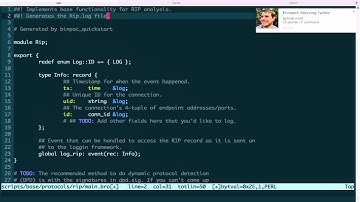 Bro - Writing an Analyzer 2