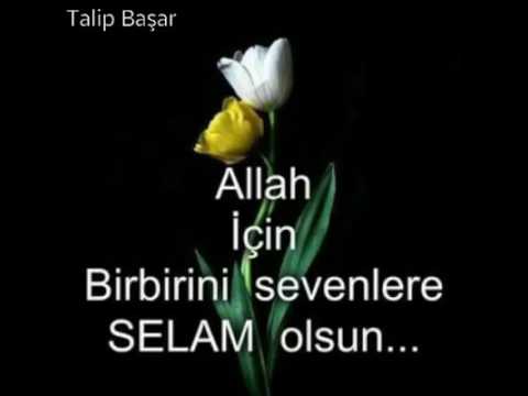 Allah için birbirini sevenlere