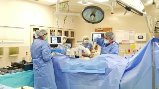 LewisGale Medical Center using new spine surgery technology