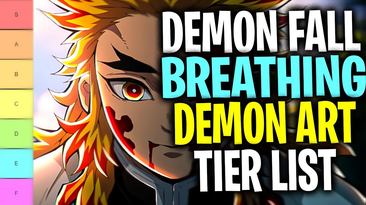 Create a Melhores respirações do Demon Fall Tier List - TierMaker