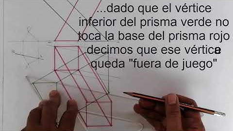 Interseccion de dos prismas.Tutorial 25. Geometría Descriptiva