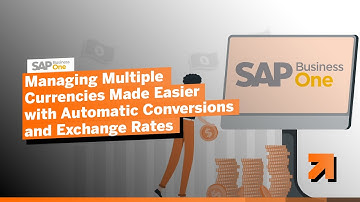 SAP Business One   Multi-Currency Management final