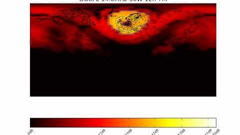 HF Propagation Simulation: Variation of Frequency at 12h - SNR