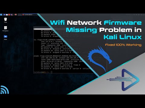 Fix device not ready | Wifi Network Firmware Missing Problem in Kali Linux | 100% Working