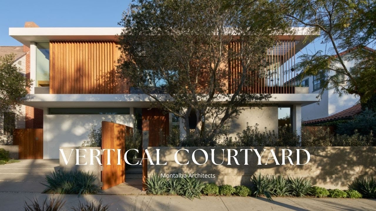 Vertical Courtyard House | Inward-Centered Urban Residence