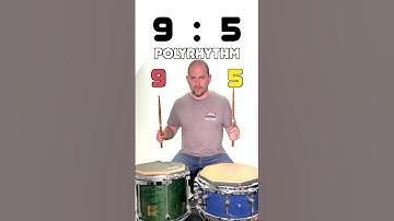 How To Play A 9:5 Polyrhyhm in 20 Seconds!