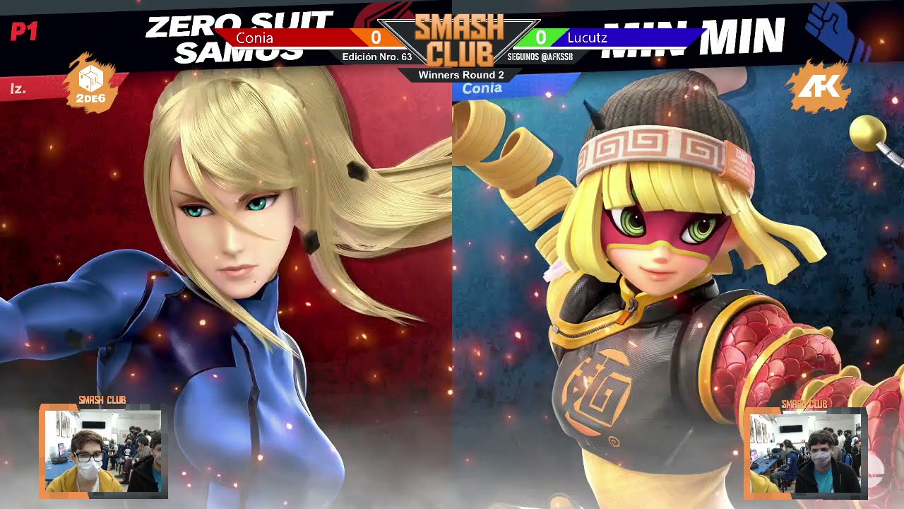 Smash Club #63 - Lucutz (Zero Suit Samus) vs Conia (Min Min) - Winners Round 2
