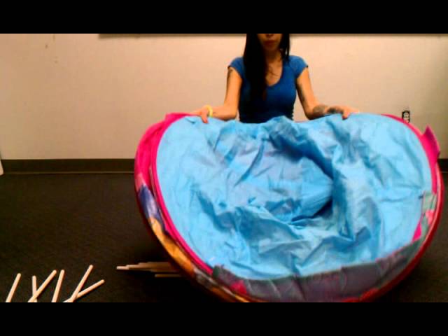 How to fold Playhut EZ Twist Let's Play Princess Castle
