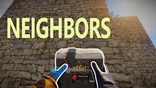 RUST | Duo Vanilla C4 Raiding 5-Man Roof Camping Neighbors Base [1/2]