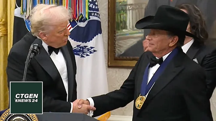 LIVE: Trump Honors George Strait- Michael Crawford at Kennedy Center Medal Presentation