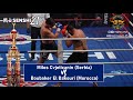 SENSHI 21: -95 kg, Milos Cvjeticanin (Serbia) vs Boubaker El Bakouri (Morocco) | KWU Full Contact