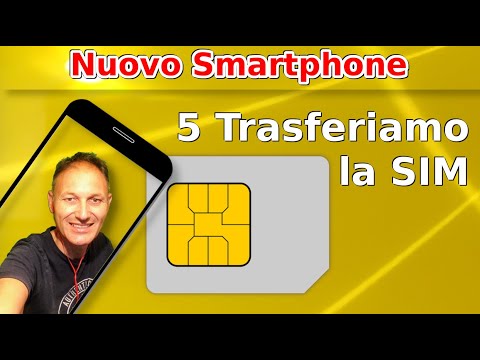 Video: Come Usare una SIM Card per Cambiare Telefono: 9 Passaggi (Illustrato)