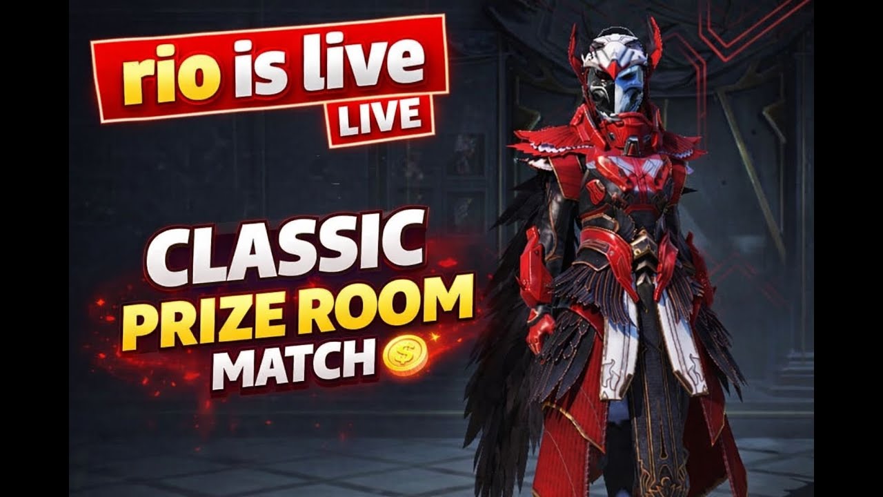 Squad classic room match 6.75pm sharp start 