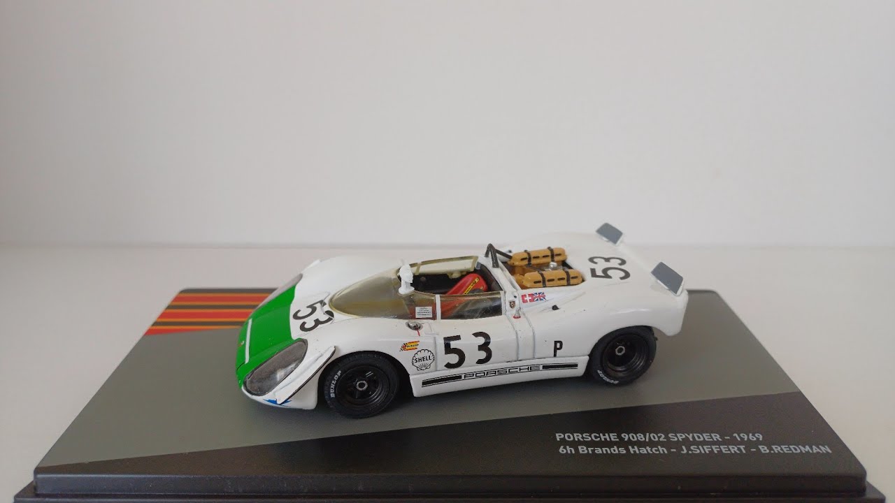 Centauria/Ixo 1:43 Porsche 908/02 Spyder 1969#ixo #centauria