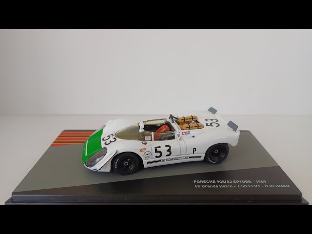 Centauria/Ixo 1:43 Porsche 908/02 Spyder 1969#ixo #centauria