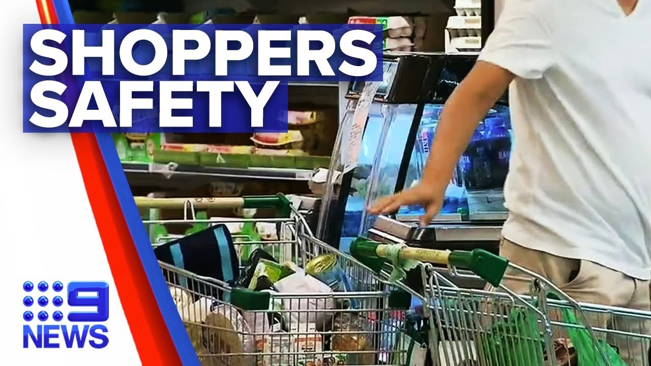 New supermarket policies for shopper safety Nine News Australia YouTube