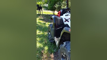 2016 can am outlander xmr 650 with hmf swap swamp xl slip on exhaust