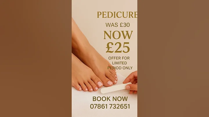 💅 Treat Your Feet!Relax, refresh, and rejuvenate.