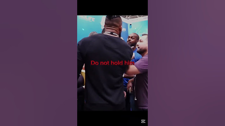 Jon Jones trying not to flip the switch #ufc