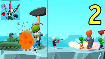 Draw Weapon 3D level 11 - 30 Gameplay Walkthrough Part 2 (Android, iOS)