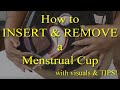 How to Insert and Remove a Menstrual Cup + Tips