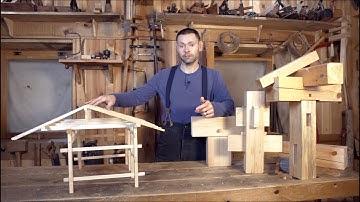 Mr Chickadee online Japanese timber framing course