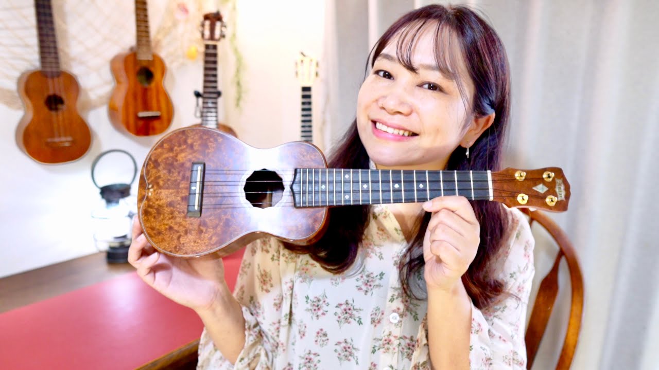 【世界に1本しかない】夢のオーダーウクレレ完成！お披露目レビュー