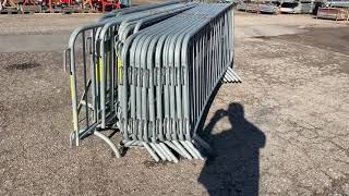 Köp Kravallstaket Med Reflex 23 St Sektioner På Klaravik