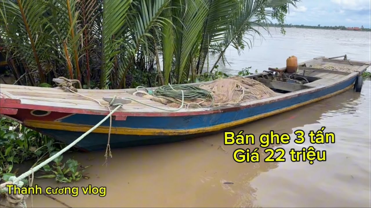 Bán ghe 3 tấn máy đê giá 22 triệu lh0981870072