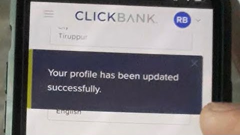 Clickbank account live created | No Disable