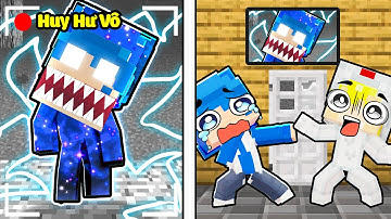 HUY NOOB ĐỪNG MỞ CỬA CHO HUY HƯ VÔ VÀO 3 GIỜ SÁNG TRONG MINECRAFT