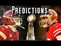 100% Correct Super Bowl 54 Predictions, Chiefs vs. 49ers ...