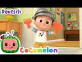 Die Putz-Roboter | CoComelon Deutsch | Cartoons und Kinderlieder