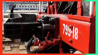 Steam locomotive ER799-18. General overview