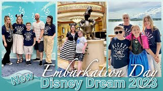 Disney Cruise Line Vlog | Disney Dream | Embarkation Day | Southampton  La Rochelle | August 2023