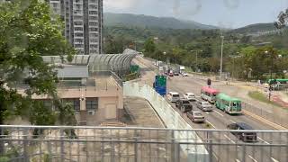 港鐵東鐵線MLR E4 204行走片段 上水至大埔墟