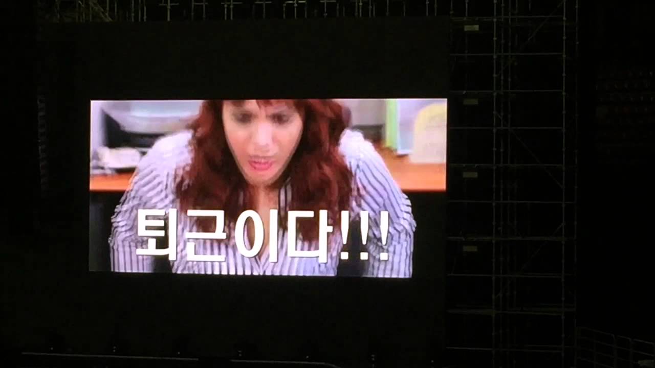 151218 god 2015 콘서트 -  인트로 비디오 feat 엠블랙 미르