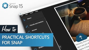 Ashampoo Snap 15 - Handy short cuts