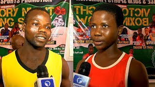 Young Nigerian Boxers Happy To Show Off Skills At Amateur Boxing Exhibition Young Nigerian Boxers Happy To Show Off Skills At Amateur Boxing Exhibition