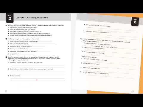 حل صفحة 40 و 41 نشاط انكليزي سادس اعدادي