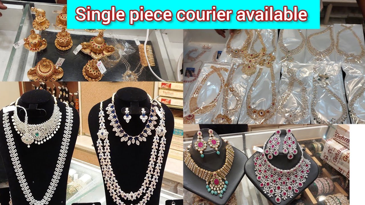 Chickpet Bangalore wholesale Imitation jewellery collection single