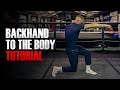 How to Throw Backhand to the Body