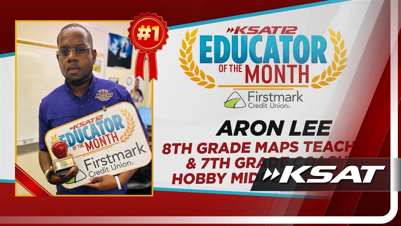 Hobby Middle School teacher, coach named KSAT’s Educator of the Month