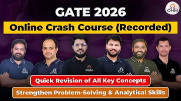 GATE 2026 Crash Course (Recorded) | 50% OFF till 10th Nov | Boost Your Revision Now!