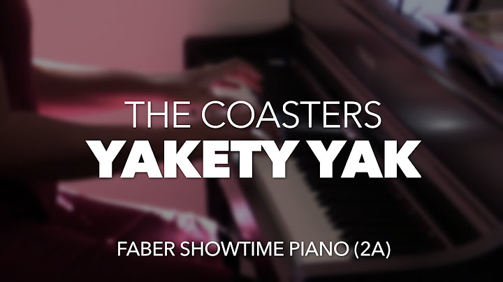 Yakety Yak Piano version - Piano performance video thumbnail