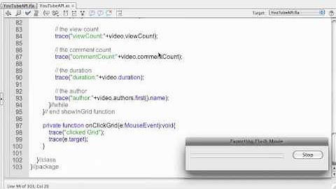 YouTube Flash API Part 3