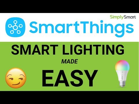 Smart Lighting Automation Made Easy in SmartThings