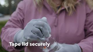 HOW TO  |  Steps for Safe Needle and Sharps Disposal