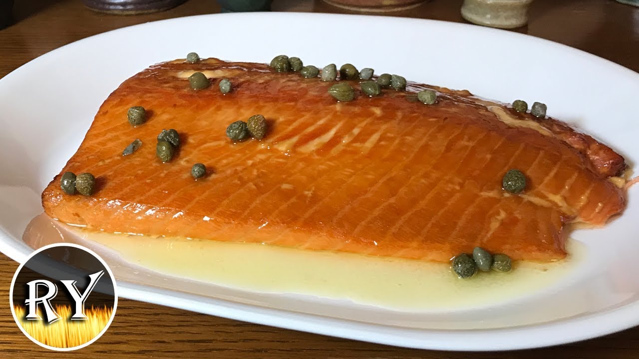 Applewood Smoked Salmon With Maple Glaze YouTube