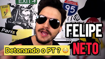 Esse era Felipe Neto Detonando o PT, e AGORA O QUE FEZ ELE MUDAR A NARRATIVA ?